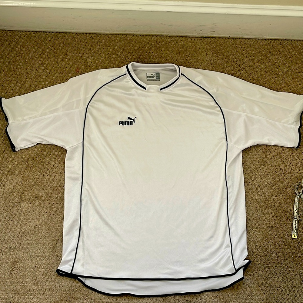 Puma White Sport Crewneck T-Shirt